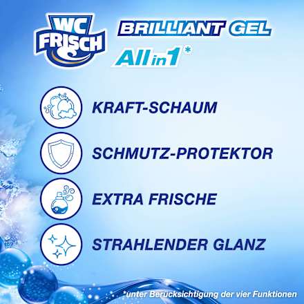 WC-Stein Brilliant Gel Arctic Ocean WC-Frisch