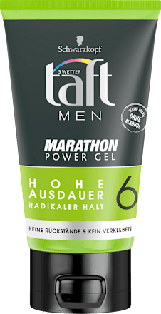 Styling Gel Power Marathon Radikaler Halt Schwarzkopf taft