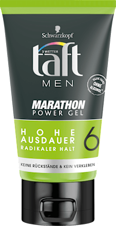 Styling Gel Power Marathon Radikaler Halt Schwarzkopf taft