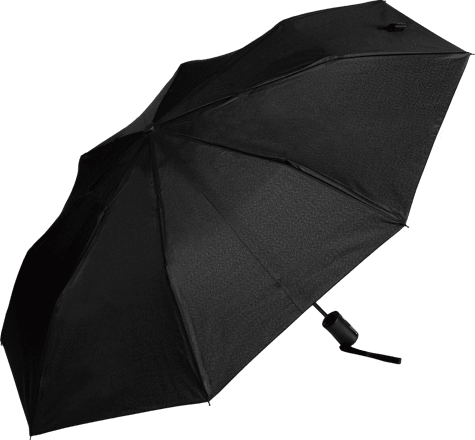 Parasol automatyczny mini, czarny happy rain