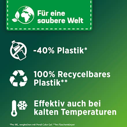 Colorwaschmittel Gel Ultra Konzentrat (2x62WL) Persil