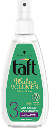 Föhnspray Volumen  Extra Stark Schwarzkopf taft