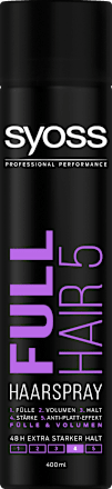 Full Hair 5 Haarspray extra starker Halt syoss