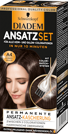 Ansatzset Dunkel-Braun A4, 1 St Schwarzkopf DIADEM