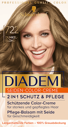 Haarfarbe Dunkel-Blond 722, 1 St Schwarzkopf DIADEM