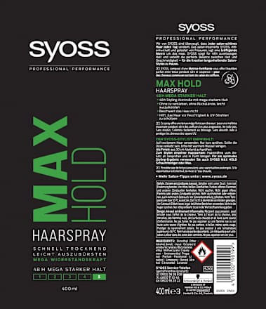 Haarspray Max Hold syoss