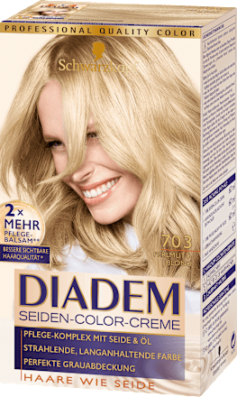 Haarfarbe Perlmuttblond 703 Schwarzkopf DIADEM