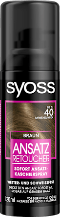 Ansatz Retoucher Kaschierspray Braun syoss