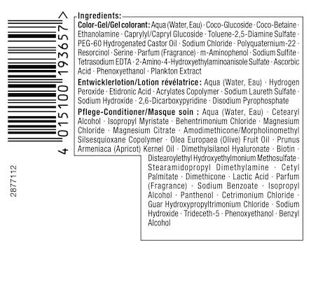 Haarfarbe Schaum 300 Schwarzbraun Schwarzkopf Perfect Mousse