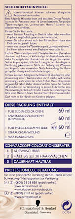 Haarfarbe Dunkelbraun 724, 1 St Schwarzkopf DIADEM