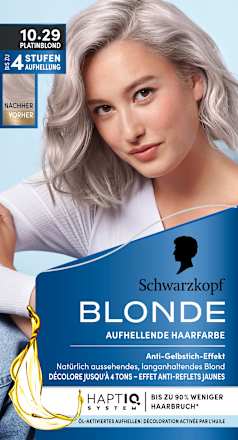Blonde Aufhellende Farbe - Nr. 10.29 Platinblond Schwarzkopf Blonde