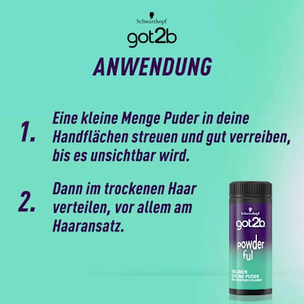 Styling Puder Volumen Powder'ful got2b