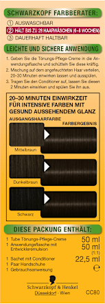 Intensivtönung 80 Arabia Schwarzbraun Schwarzkopf Country Colors
