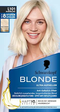Blone Ultra Aufheller - Nr. L101 Silberblond Schwarzkopf Blonde