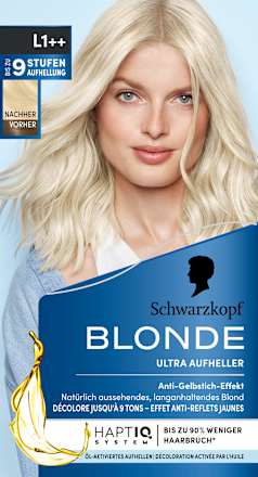 Extrem Haaraufheller - Nr. L1++ Schwarzkopf Blonde