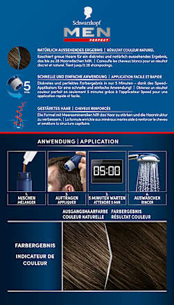 Intensivtönung Anti-Grau-Gel 70 Dunkelbraun Schwarzkopf Men Perfect