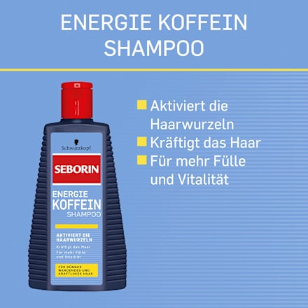 Shampoo Energie Koffein Schwarzkopf Seborin