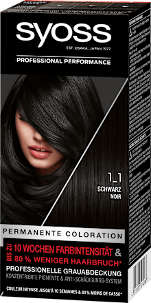 Color Classic Permanente Coloration - Nr. 1-1 Schwarz syoss