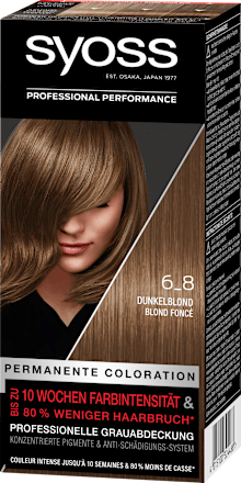 Haarfarbe 6_8 Dunkelblond syoss