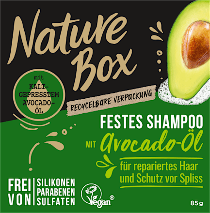 Festes Shampoo Avocado  Nature Box