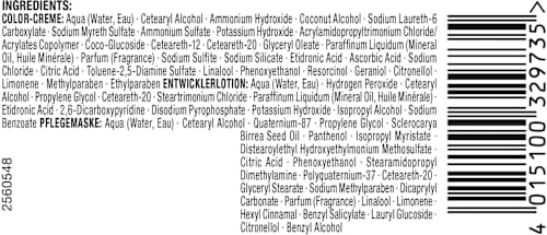 Haare Aufheller 200 Helles Naturblond Palette Intensive Color Creme