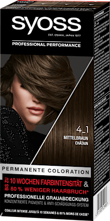Haarfarbe 4_1 Mittelbraun syoss