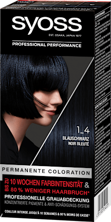 Haarfarbe 1_4 Blauschwarz syoss