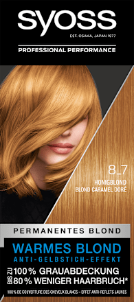 Haarfarbe 8-7 Honigblond, 1 St syoss