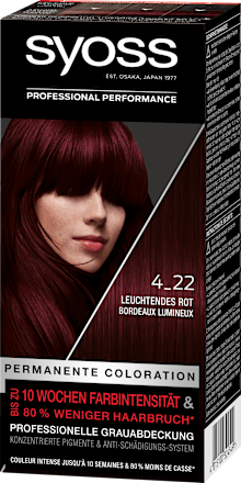 Haarfarbe 4-22 Leuchtendes Rot , 1 St syoss