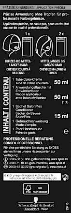 Haarfarbe 4_15 Metallisches Chrom syoss