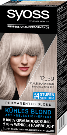 Haare Aufheller 12_59 Kühles Platinblond syoss