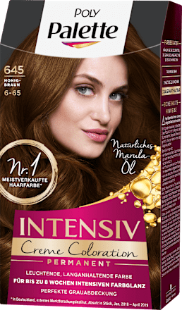 Haarfarbe 645 Honigbraun Palette Intensive Color Creme
