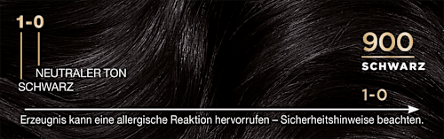 Haarfarbe 900 Schwarz, 1 St Palette Intensive Color Creme