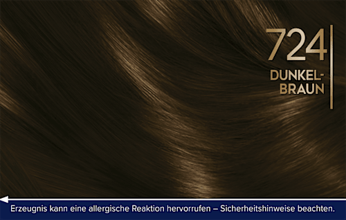 Haarfarbe Dunkelbraun 724, 1 St Schwarzkopf DIADEM