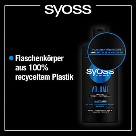 Shampoo Volume Lift syoss