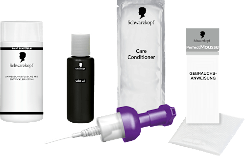 Haarfarbe Schaum 500 Mittelbraun, 1 St Schwarzkopf Perfect Mousse