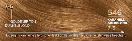 Haarfarbe 546 Karamell Goldblond Palette Intensive Color Creme