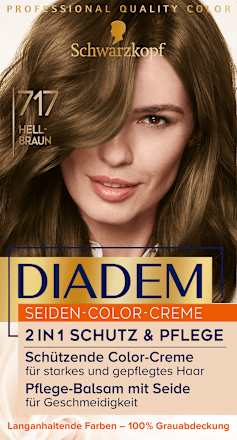 Haarfarbe Hell-Braun 717, 1 St Schwarzkopf DIADEM