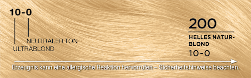 Haare Aufheller 200 Helles Naturblond Palette Intensive Color Creme