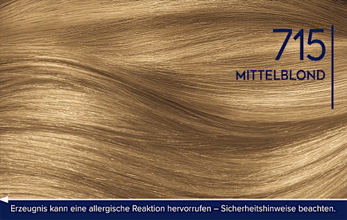 Haarfarbe Mittel-Blond 715, 1 St Schwarzkopf DIADEM