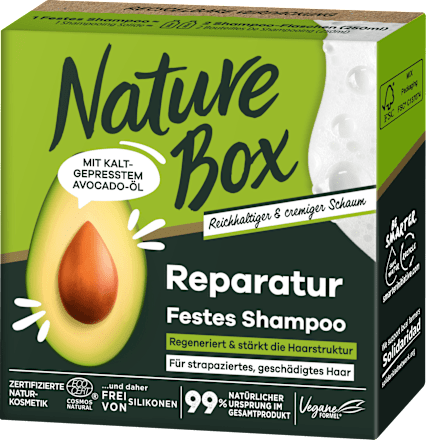 Festes Shampoo Avocado  Nature Box