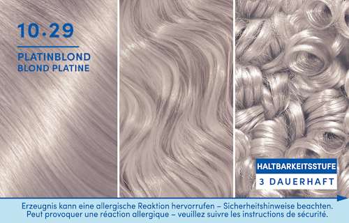Blonde Aufhellende Farbe - Nr. 10.29 Platinblond Schwarzkopf Blonde