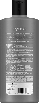 Shampoo Men Power syoss