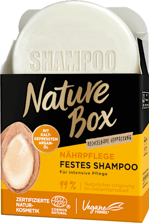 Festes Shampoo Argan-Öl Nature Box