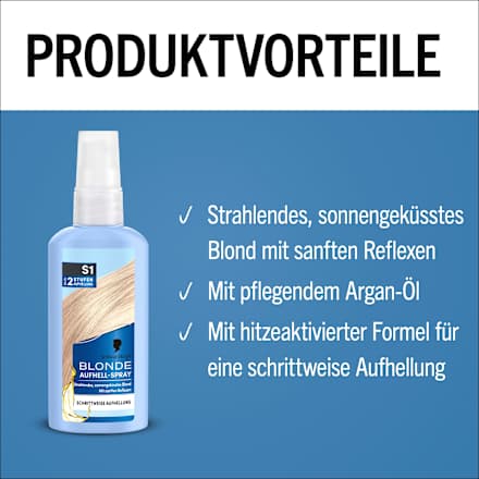 Aufhellungsspray S1 Schwarzkopf Blonde