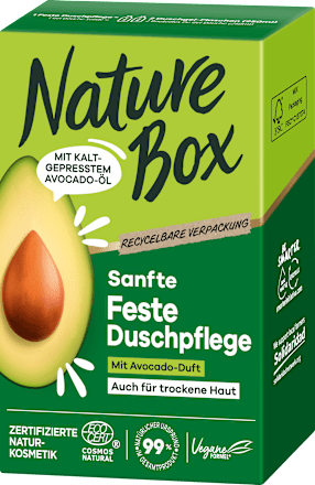 Feste Dusche Avocado-Öl Nature Box