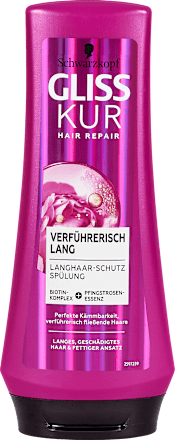Hair Repair Spülung Verführerisch Lang Langhaar-Schutz-Spülung Schwarzkopf GLISS