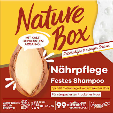Festes Shampoo Argan-Öl Nature Box