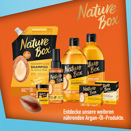 Festes Shampoo Argan-Öl Nature Box
