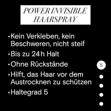 Haarspray Power Invisible Schwarzkopf taft